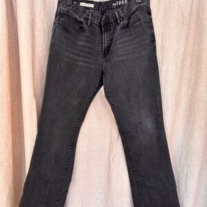 GAP Charcoal Men’s Straight Leg Jeans 36x34